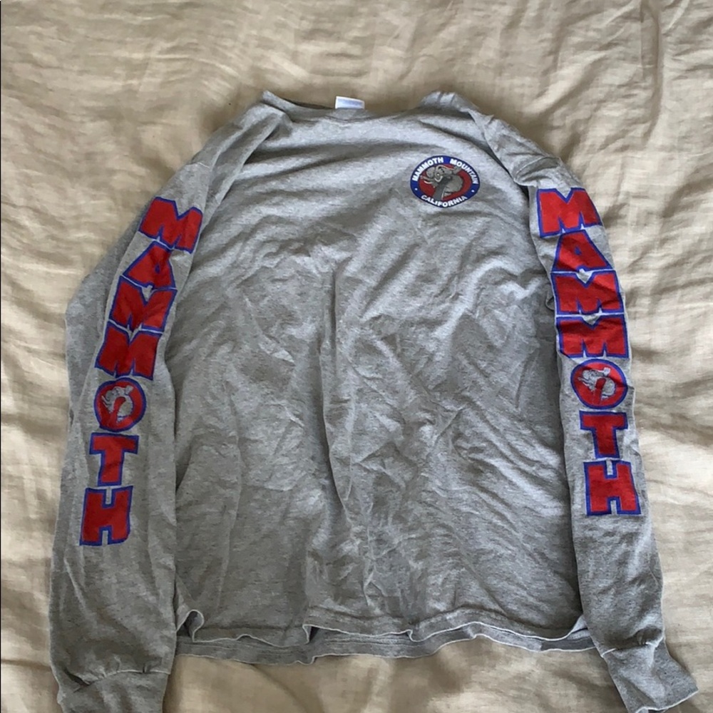 Mammoth mountain long sleeve tee